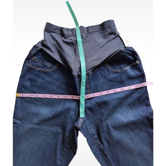 Old Navy maternity full panel skinny jeans size 8 Short - Picture 5 of 7